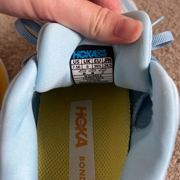 SOLD! Hoka | Bondi 8 Shoes Womens Running Sneakers - Picture 7 of 8